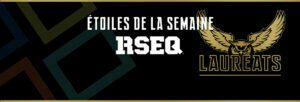Gabriel Laflamme nommé 3e étoile de la semaine du RSEQ