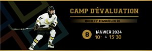 Invitation au camp d’évaluation – Hockey D1