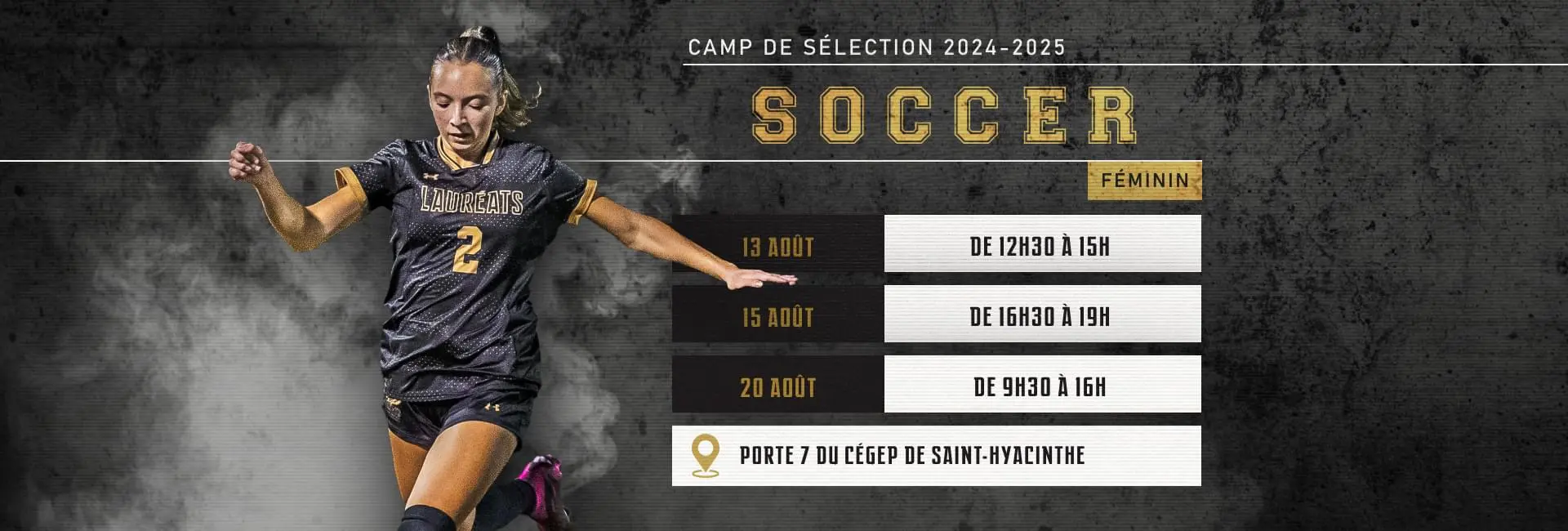 Soccer féminin D2 | Camp de sélection