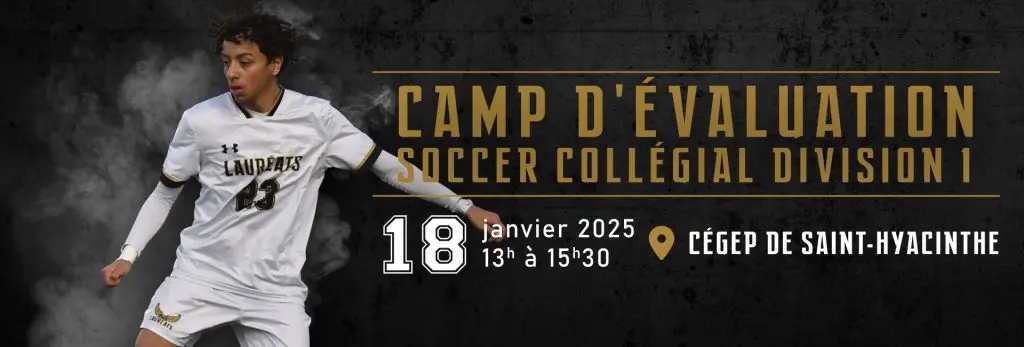 Soccer masculin D1 – Camp d’évaluation